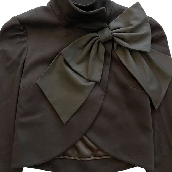 Alice + Olivia Black Bolero with Stunning Bow Accent
|SIZE: XS| - Picture 7 of 14